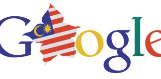 5 Teknik Carian Di Google Untuk Guru Google logo with Malaysian flag in 'G'