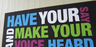 Panduan Lulus MUET Poster: Have your say and make your voice heard