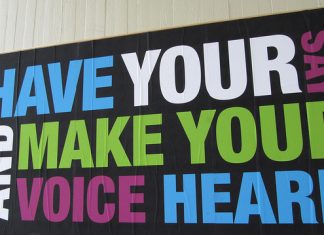 Panduan Lulus MUET Poster: Have your say and make your voice heard