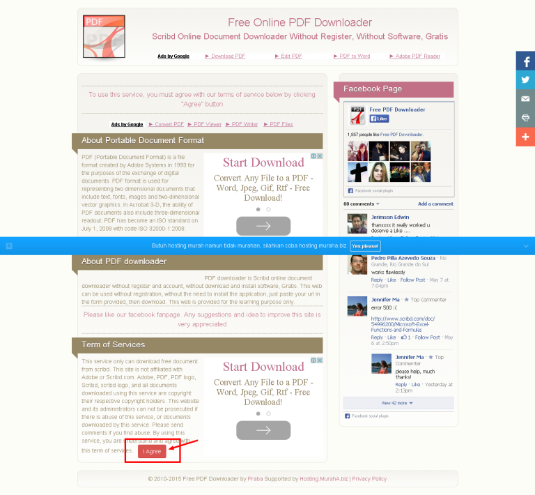 Free online PDF downloader: Convert files to PDF (Word, JPG, GIF, RTF). Download now!