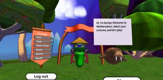 Mathbreakers, Permainan Matematik Ala Zelda Untuk Pelajar Mathbreakers game character customization screen: choose hat, hair, etc., then Play!