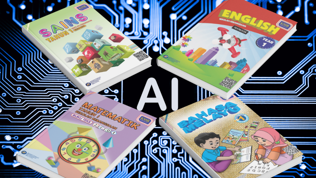 Year 1 Malaysian national school textbooks: Sains, English, Matematik, Bahasa Melayu. Custom GPT learning support.
