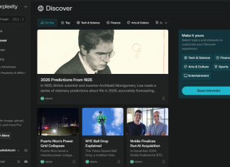 Perplexity AI: Alat Pencarian Maklumat Berinovasi untuk Guru dan Pelajar Perplexity AI interface showing search results and personalized options for educators and students.