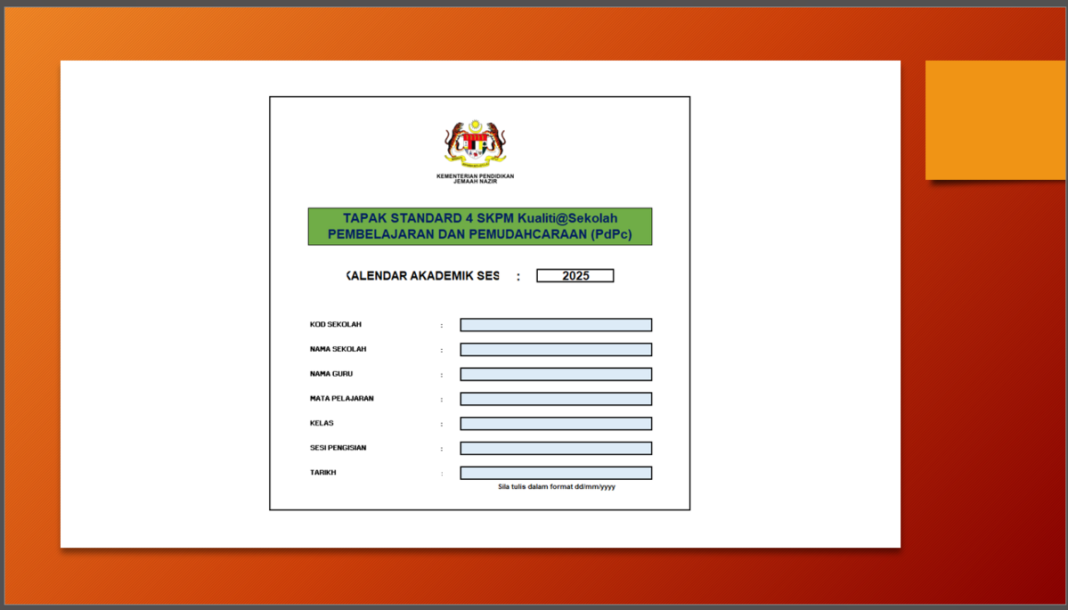 Bina Rancangan Pengajaran Harian (RPH) Berbantukan AI Memenuhi Piawaian SK@S Standard 4 2025 Academic Calendar for Standard 4 SKPM Kualiti@Sekolah teaching and facilitation (PdPc)