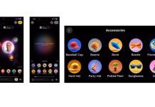 10 Cara Apple Image Playground Bantu Kreativiti Pelajar Apple Image Playground app interface showing various accessories like hats, bowties, and sunglasses to add to images.