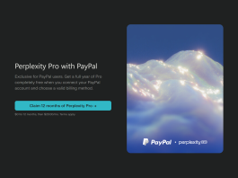 Free year of Perplexity Pro with PayPal. Claim now!